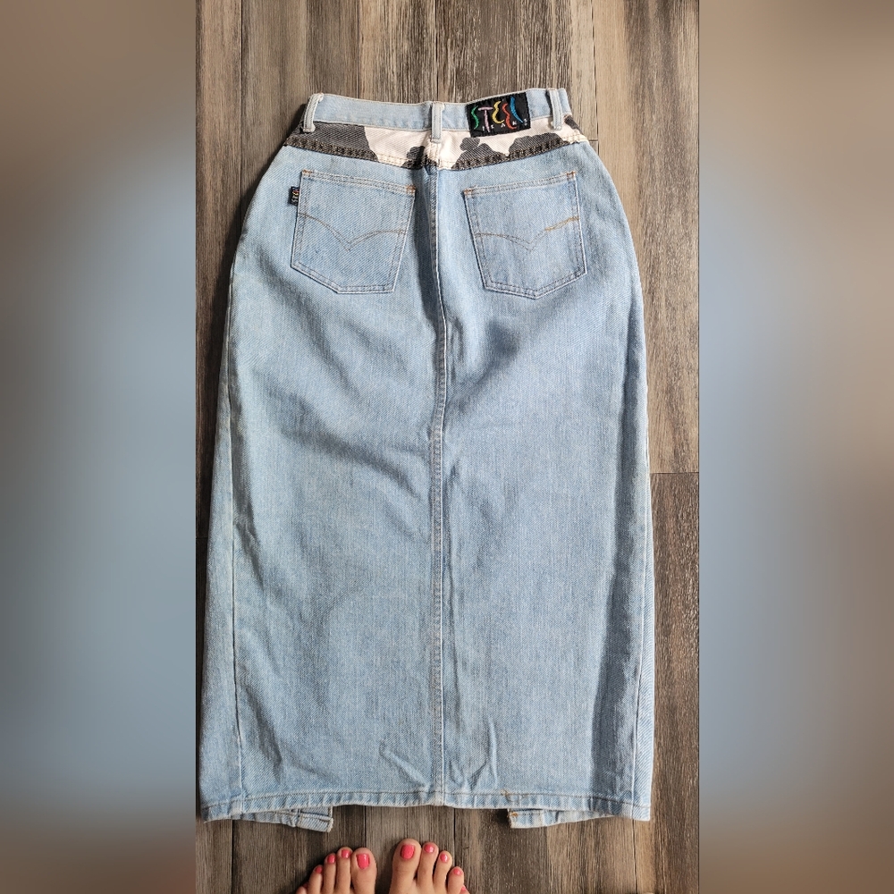Vintage Western STEEL skirt